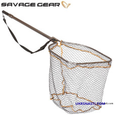 Подсак Savage Gear Full Frame Rubber mesh Landing Net